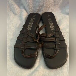 The leather collection, Sandals, size 8